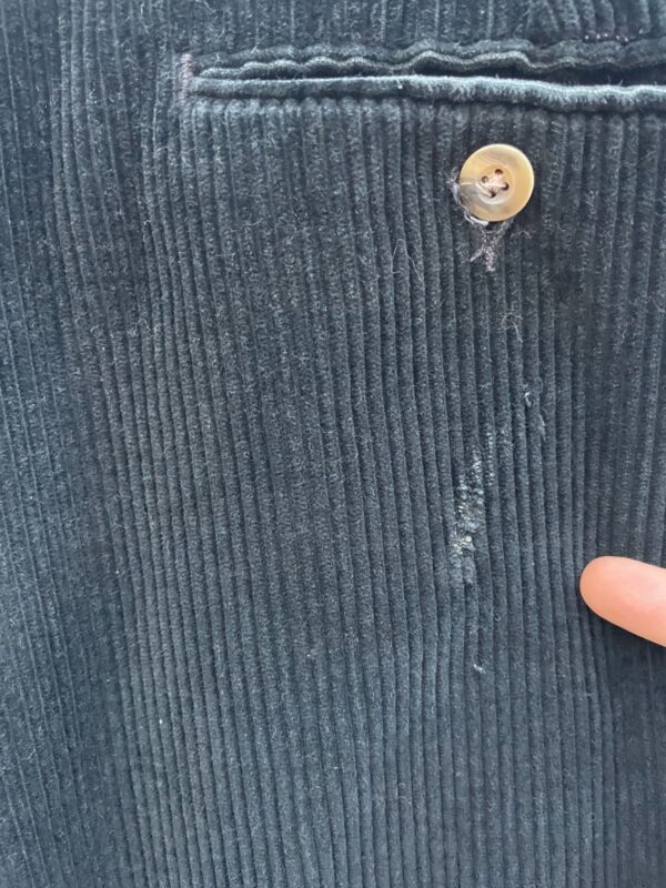 1980S-90S PLEATED HEAVY CORDUROY PANTS