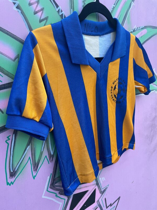 CUTE! STRIPED SOCCER JERSEY - SILVER LAKE REC CENTER