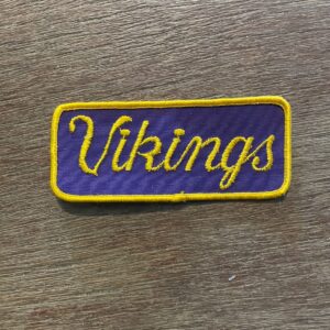 Photo detail:RETRO VIKINGS EMBROIDERED PATCH