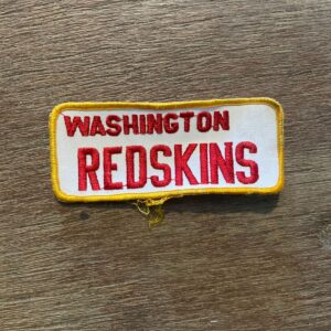Photo detail:RETRO WASHINGTON REDSKINS EMBROIDERED PATCH