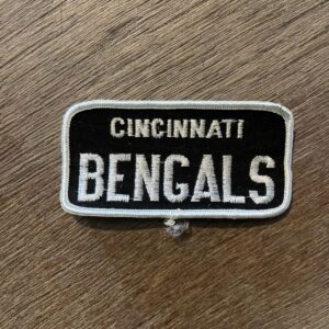 Photo detail:RETRO CINCINNATI BENGALS EMBROIDERED PATCH