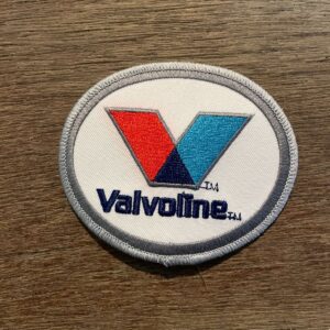 Photo detail:VALVOLINE EMBROIDERD OVAL PATCH