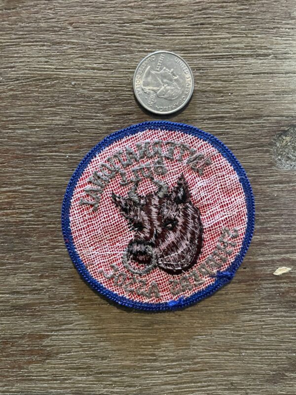 INTERNATIONAL BULL SHIPPERS ASSOCIATION EMBROIDERED PATCH