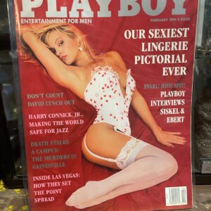 Photo detail:PLAYBOY MAGAZINE FEBRUARY 1991 LINGERIE PICTORIAL