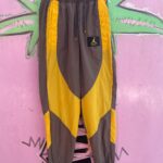 SMALL FIT NIKE COLORBLOCK NYLON JOGGER STYLE TRACK PANTS