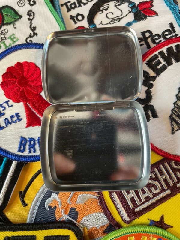 1980S DEADSTOCK BUTTERFLY PILL BOX