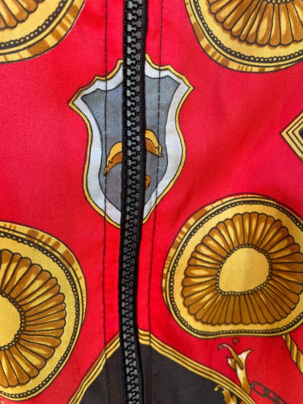 EQUESTRIAN PRINT BAROQUE BOMBER JACKET