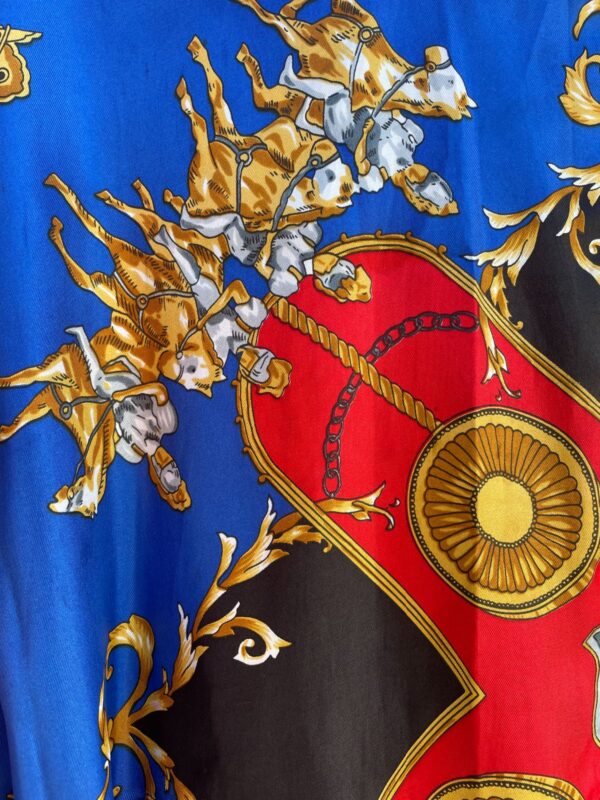 EQUESTRIAN PRINT BAROQUE BOMBER JACKET