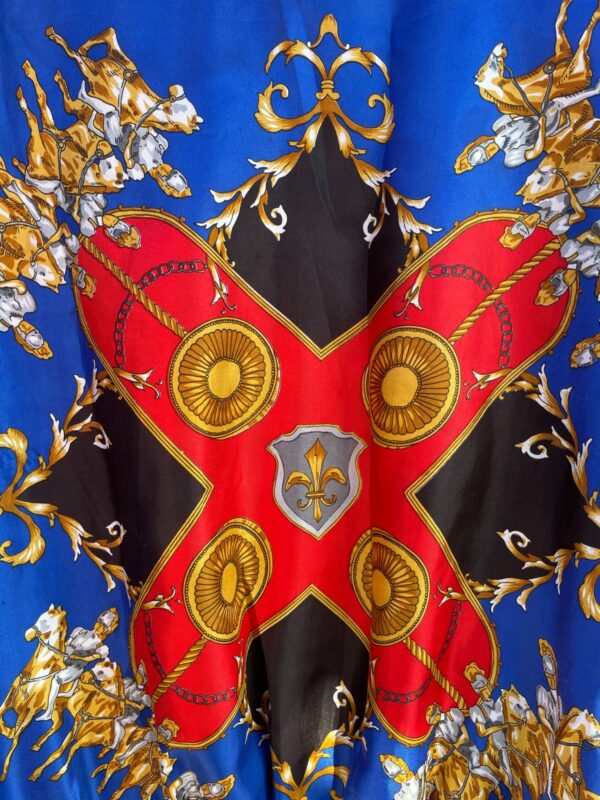 EQUESTRIAN PRINT BAROQUE BOMBER JACKET