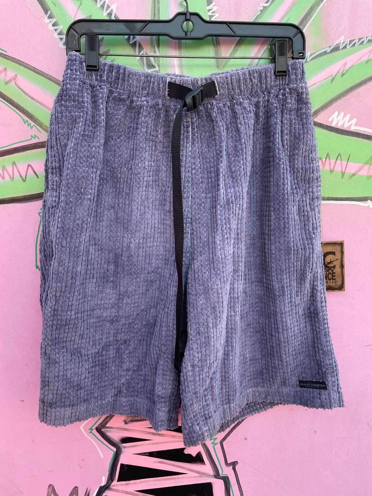 product details: NWT 1990S MADE IN USA HEAVY GRID CORDUROY MOUNTAIN CLIMBING SHORTS photo