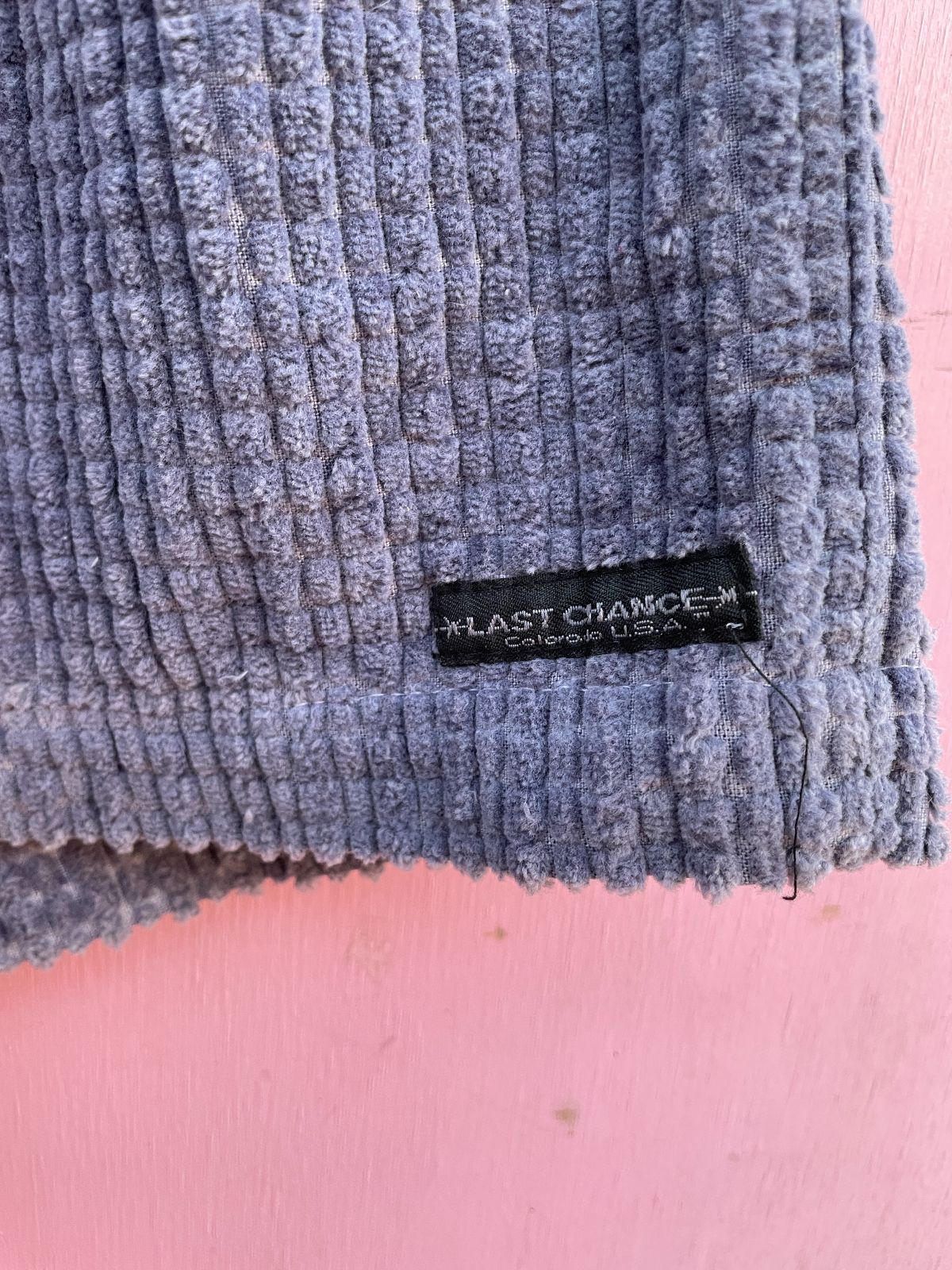 NWT 1990S MADE IN USA HEAVY GRID CORDUROY MOUNTAIN CLIMBING SHORTS