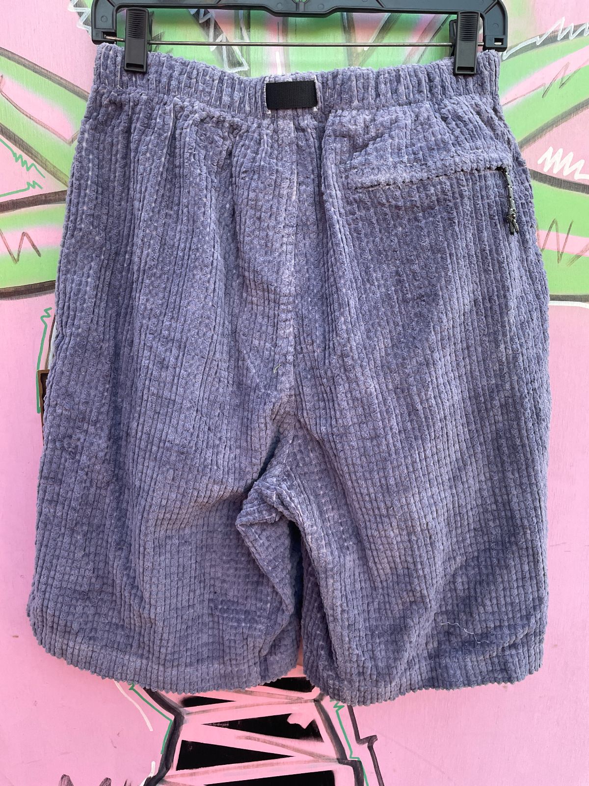 NWT 1990S MADE IN USA HEAVY GRID CORDUROY MOUNTAIN CLIMBING SHORTS