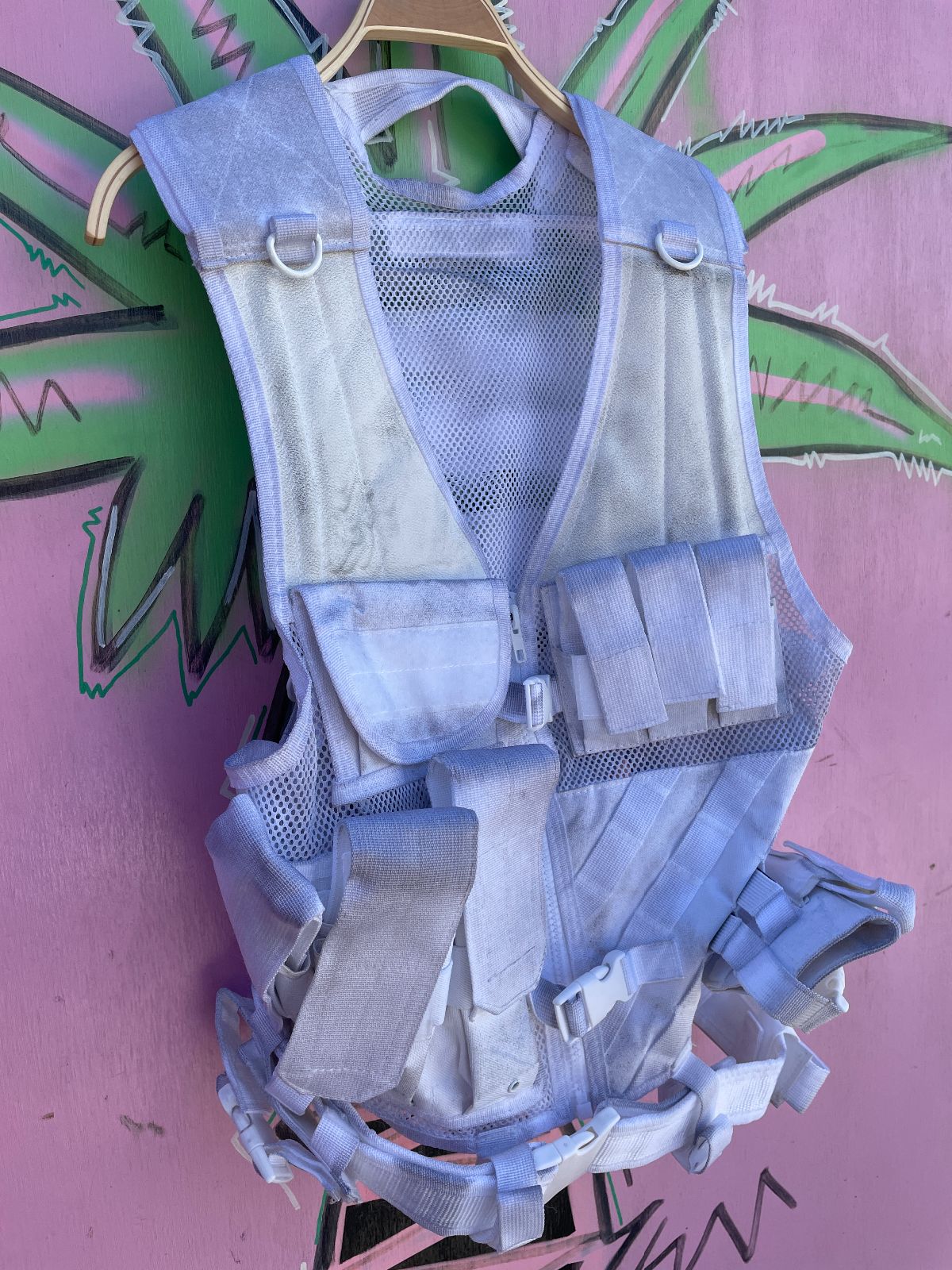 *AS-IS* #BURNINGMAN! NYLON MILITARY UTILITY VEST
