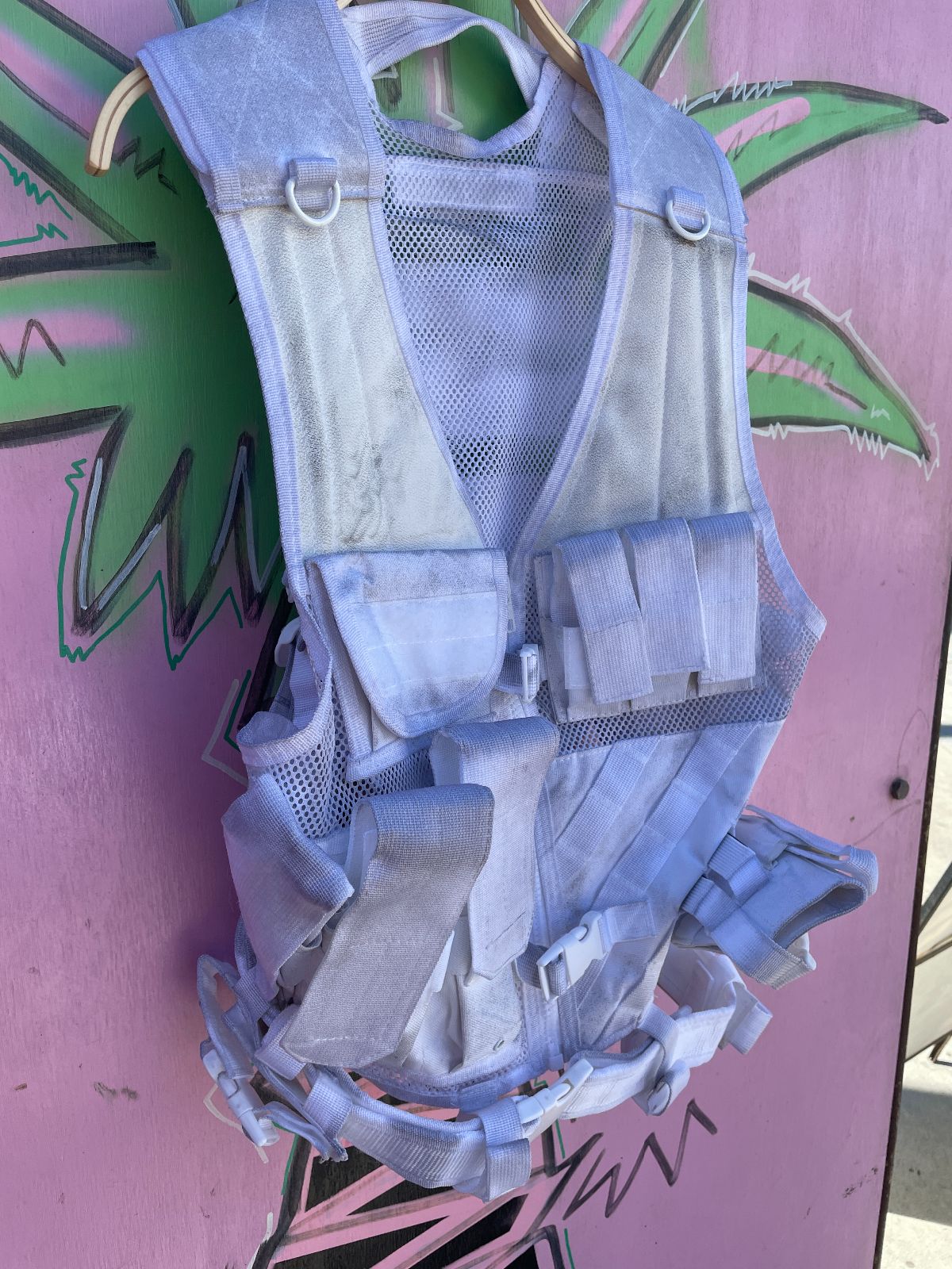 *AS-IS* #BURNINGMAN! NYLON MILITARY UTILITY VEST