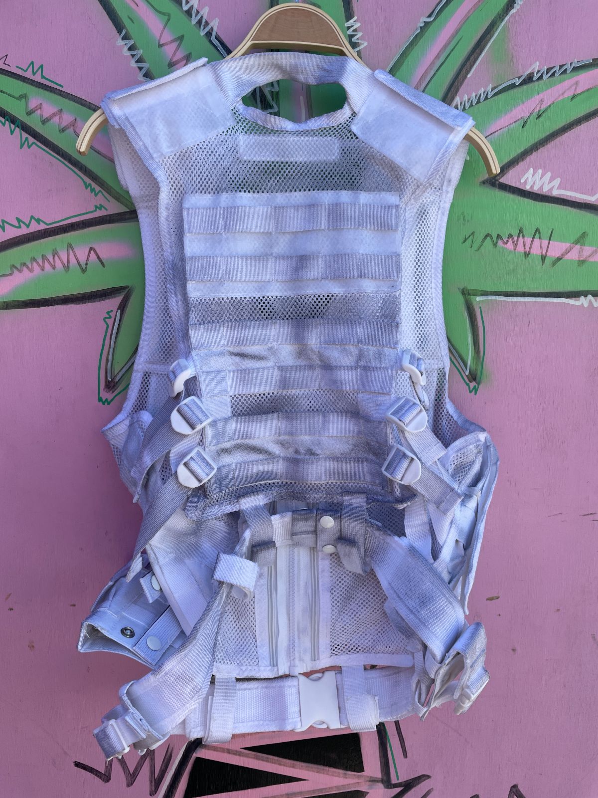 *AS-IS* #BURNINGMAN! NYLON MILITARY UTILITY VEST