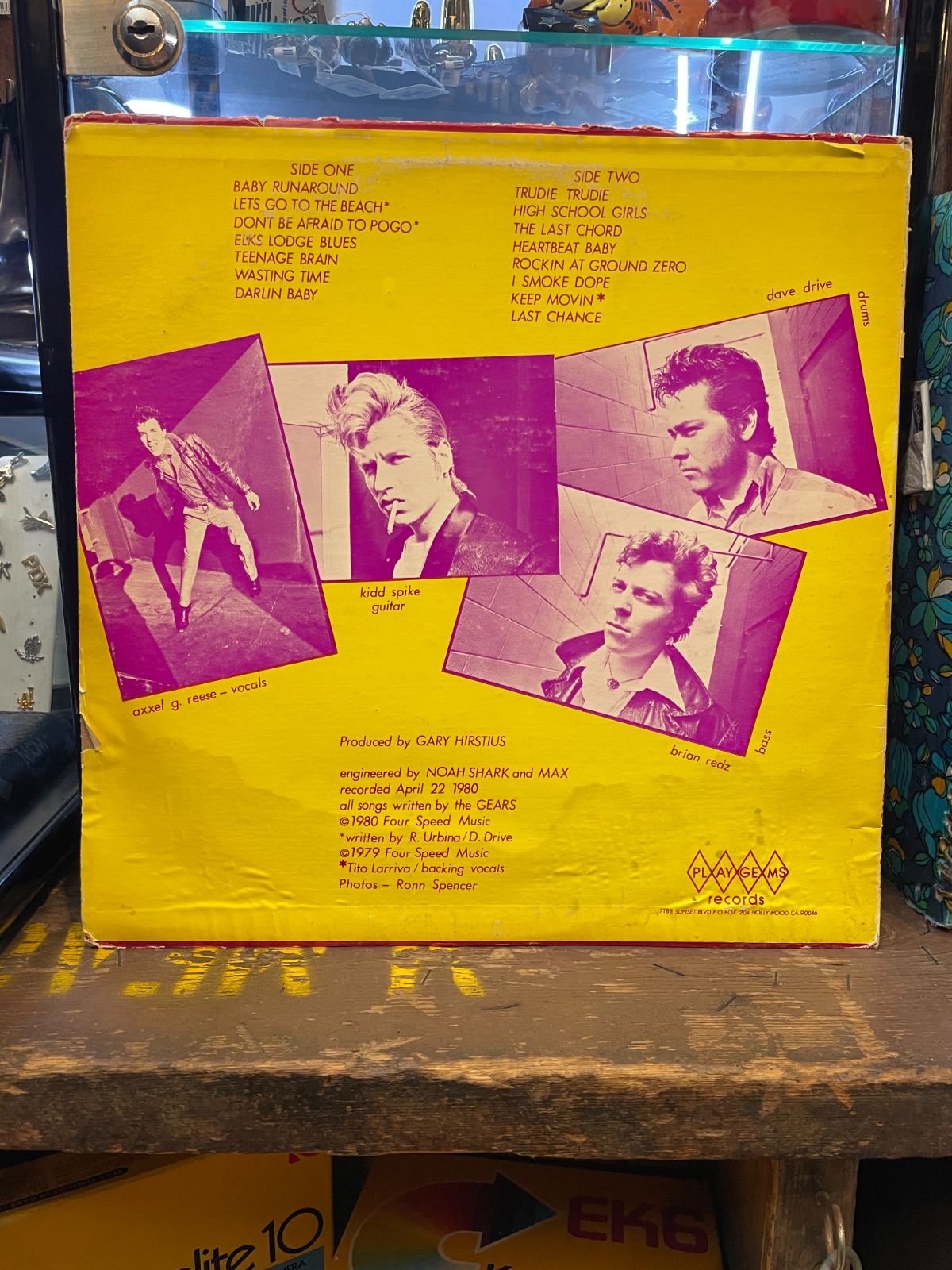 THE GEARS - ROCKIN AT GROUND ZERO