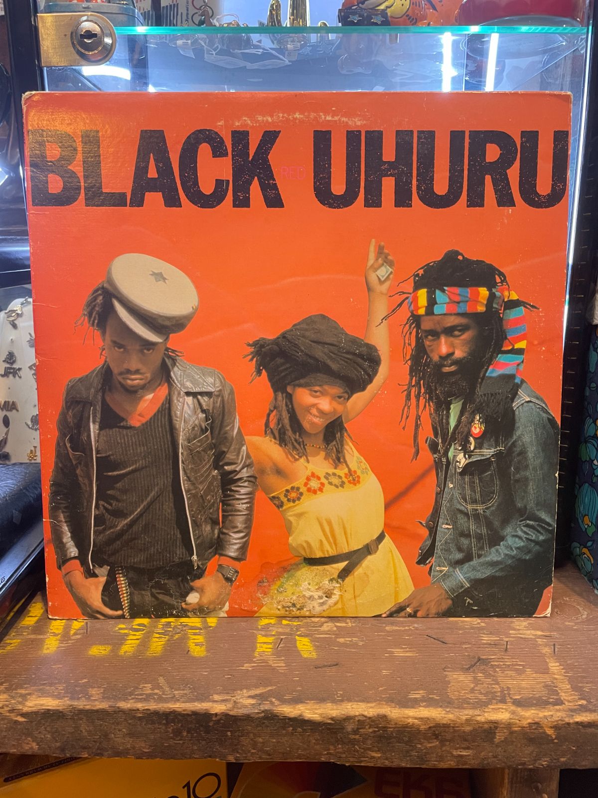 product details: BLACK UHURU - RED VINYL RECORD ORIGINAL PRESSING MLPS 9625 photo