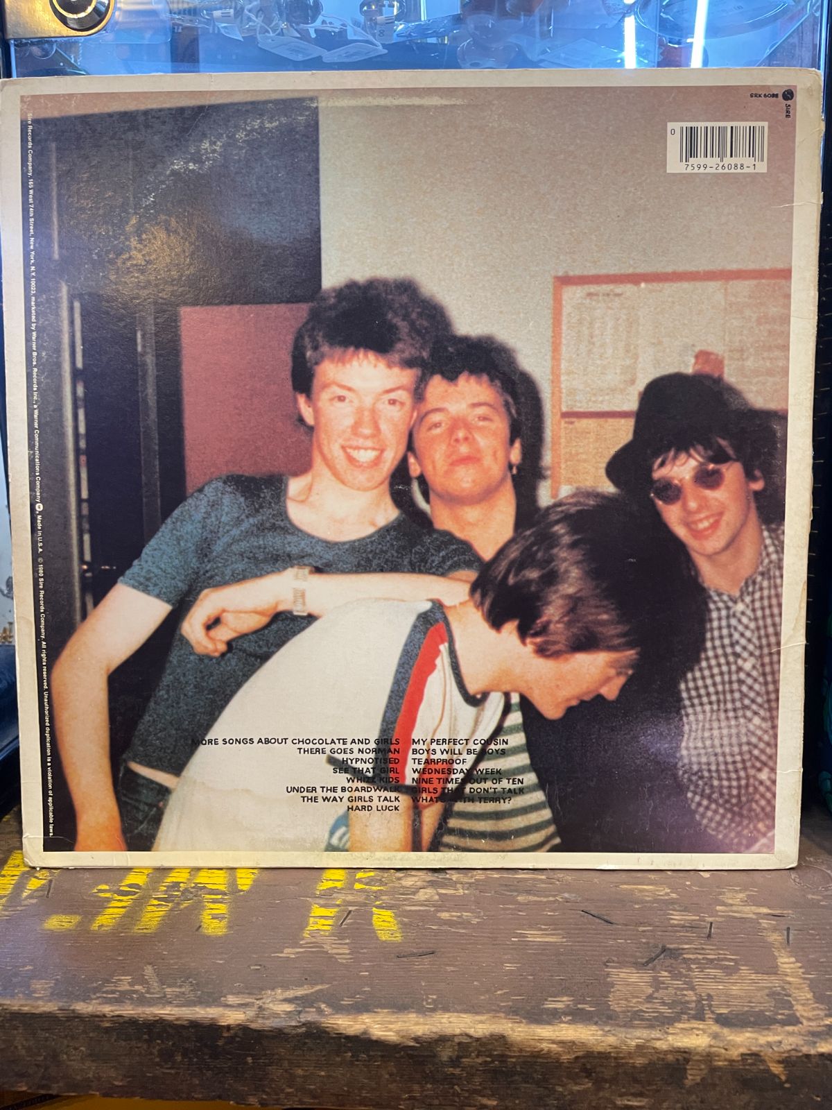 THE UNDERTONES - HYPNOTISED VINYL RECORD ORIGINAL US PRESSING SRK 6088