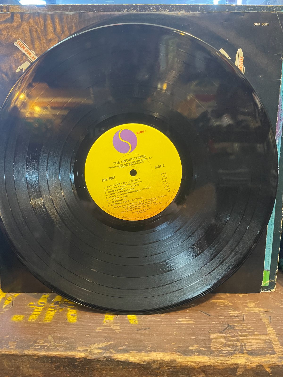 THE UNDERTONES - THE UNDERTONES ORIGINAL PRESSING SRK 6081