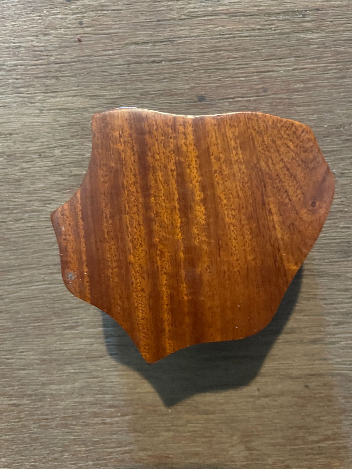 WOODEN HAND CARVED FLOWER PUZZLE JEWELRY BOX