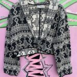 *AS-IS* 1990S CROPPED SOUTHWESTERN TEXTILE JACKET