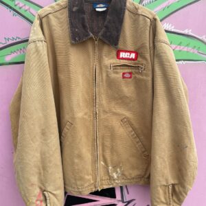 Photo detail:DISTRESSED DICKIES BLANKET LINED CHORE JACKET