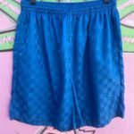 SQUARE WEAVE SILKY ATHLETIC SHORTS