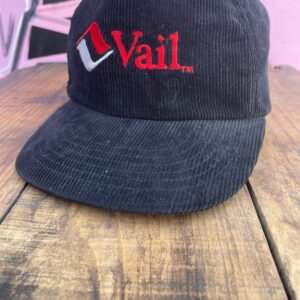 Photo detail:VAIL EMBROIDERED CORDUROY SNAP BACK HAT