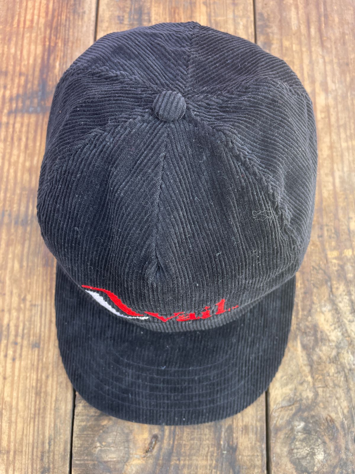 VAIL EMBROIDERED CORDUROY SNAP BACK HAT