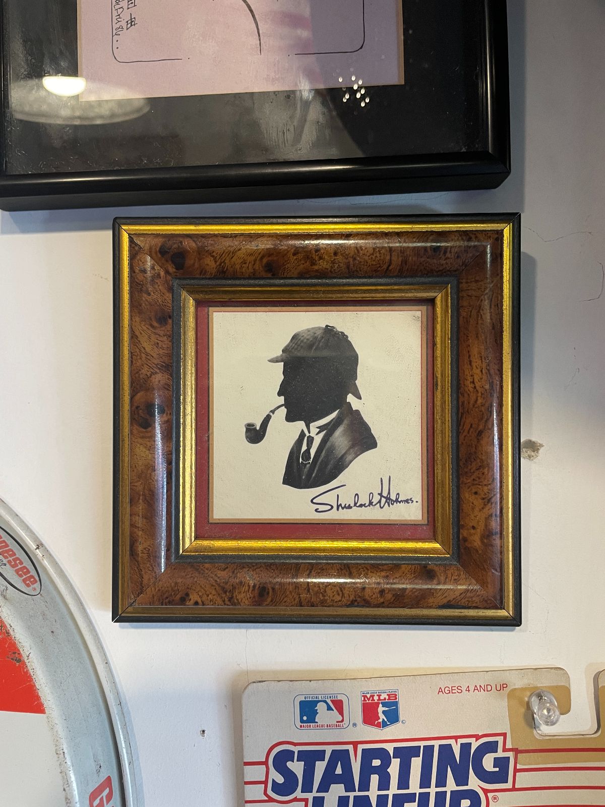 MINI SHERLOCK HOLMES FRAMED PRINT