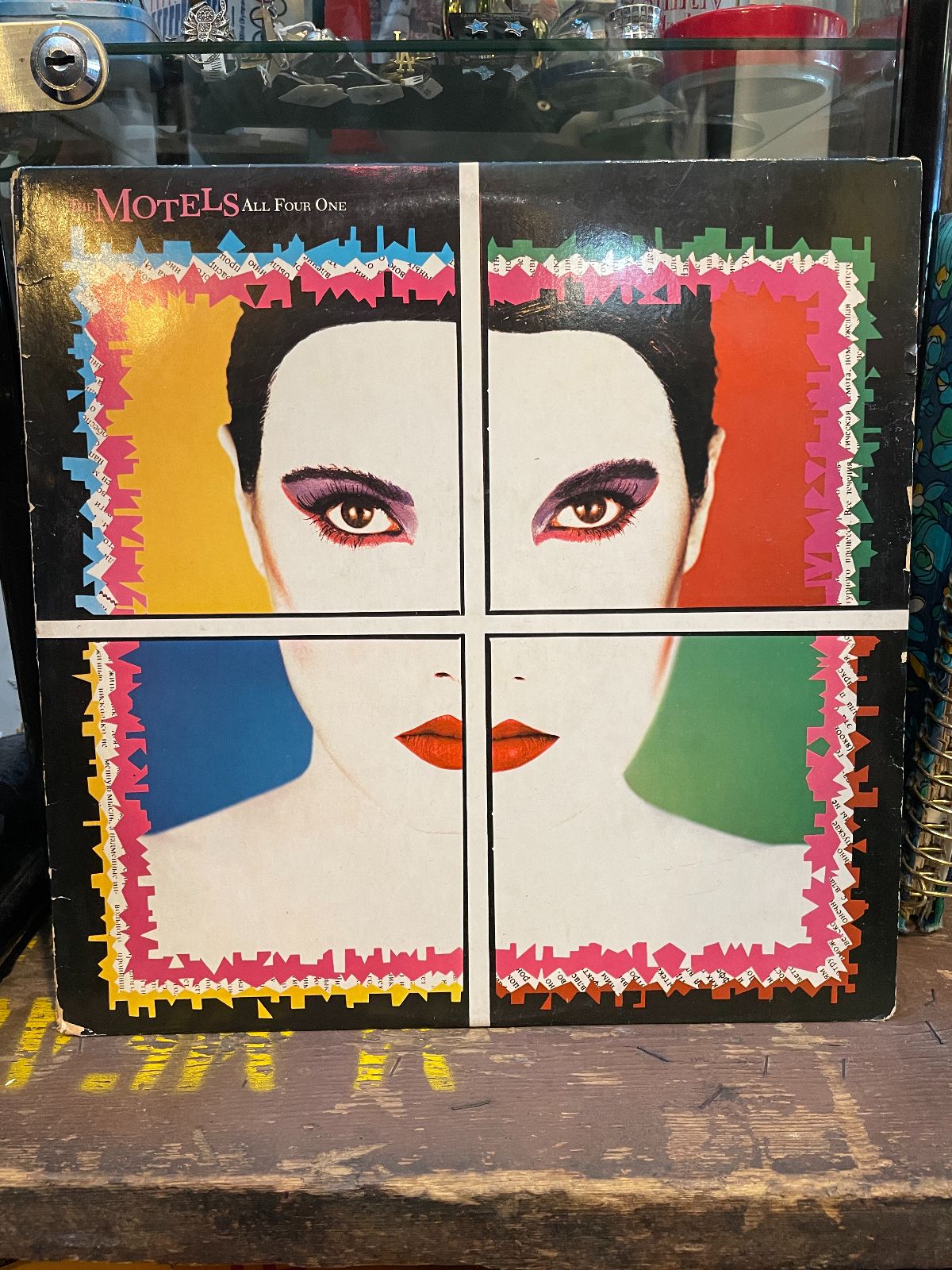 product details: THE MOTELS – ALL FOUR ONE *GLOSSY A++ photo