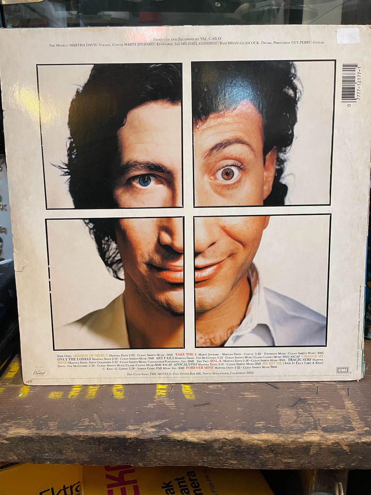 THE MOTELS – ALL FOUR ONE *GLOSSY A++