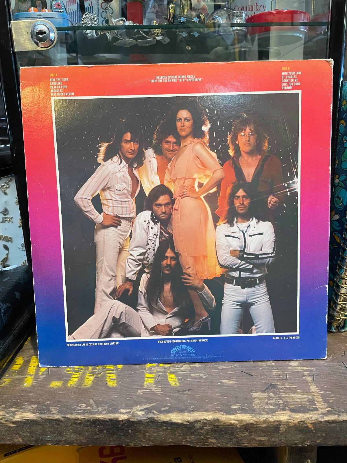 JEFFERSON STARSHIP - GOLD LP VINYL