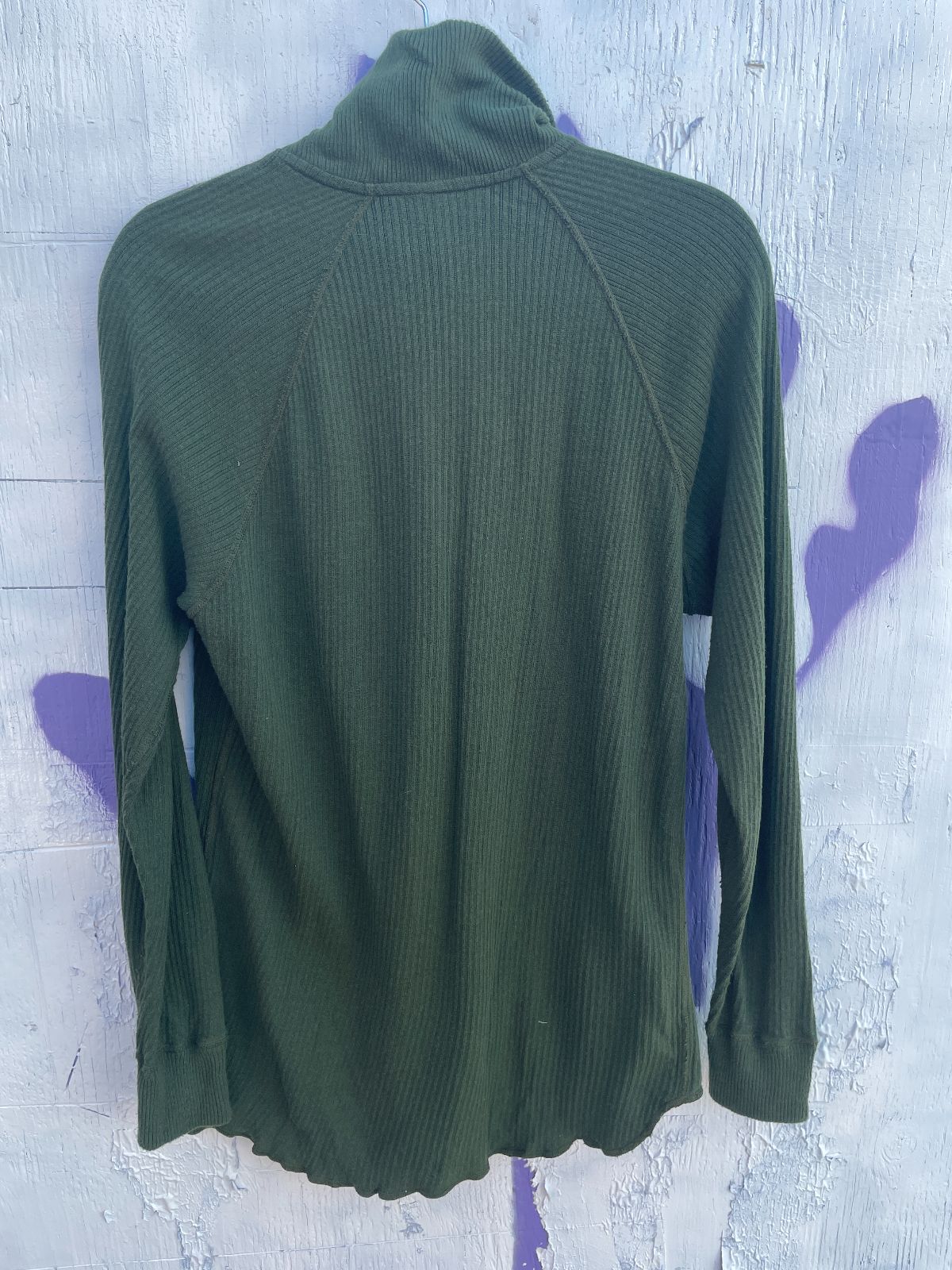 1990S SWEDISH MILITARY, QUARTER ZIP LONG SLEEVE THERMAL UNDER SHIRT