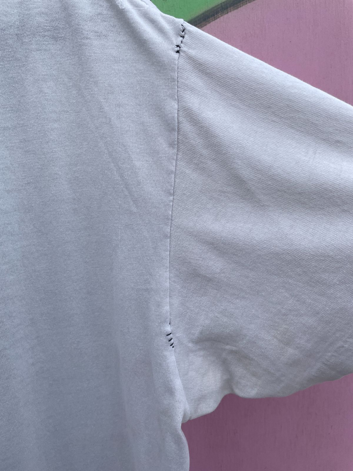 AS-IS 1988 A SALUTE TO KAREEM 1969-1989 LAKERS ILLUSTRATION GRAPHIC TSHIRT