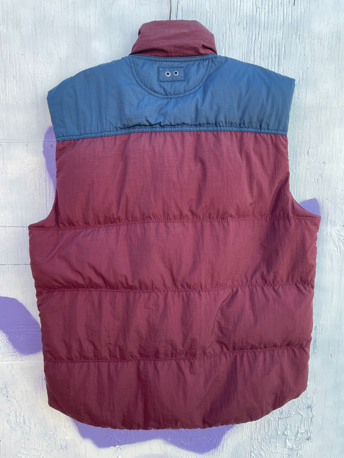 product details: CONVERSE ALL STAR COLOR BLOCK PUFFER VEST photo
