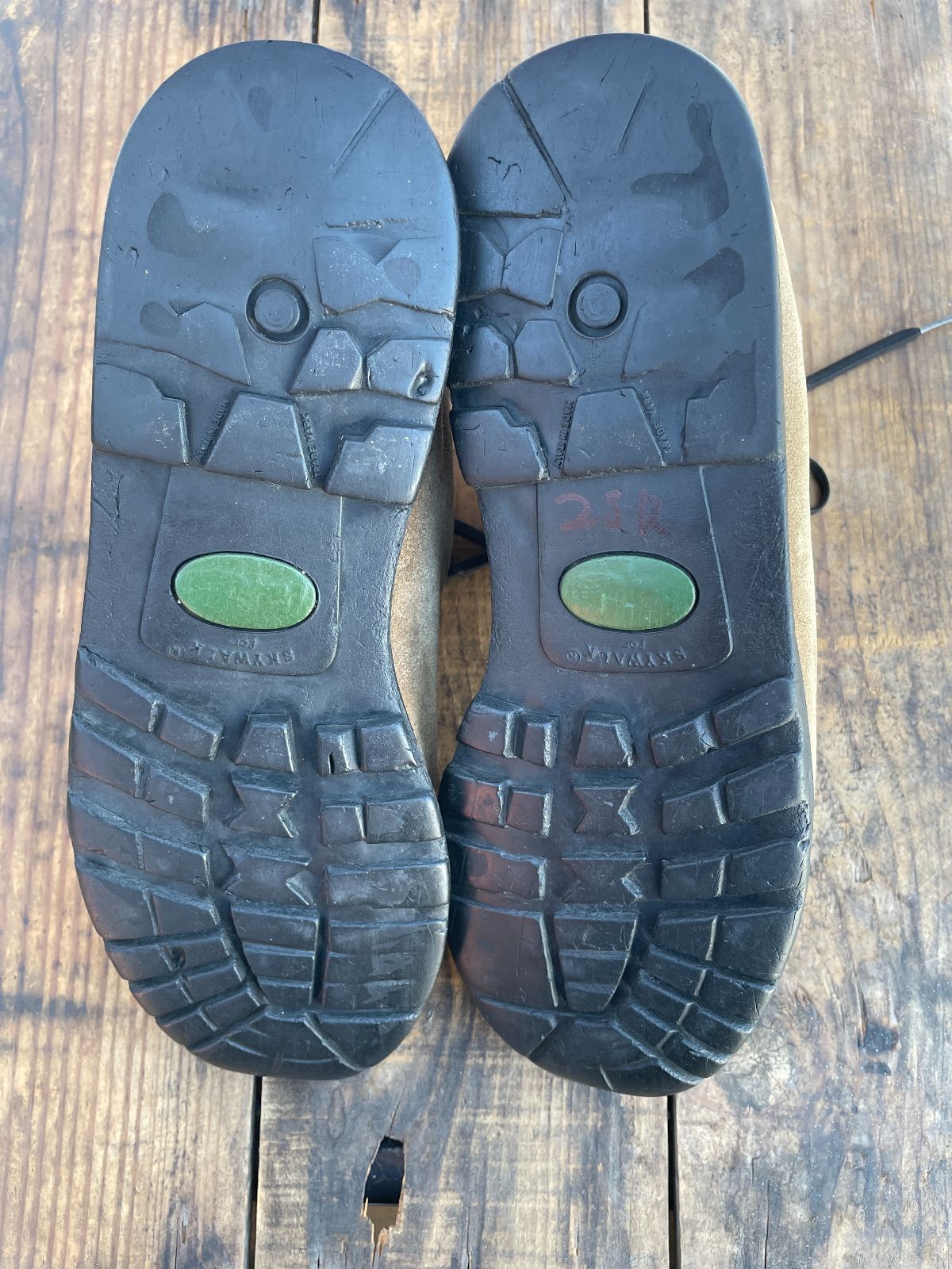 product details: AS-IS ITALIAN SUEDE HIKING BOOTS W/ GORE-TEX photo