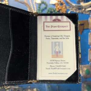 Photo detail:*AS-IS* SO COOL! MENS BUSINESS CARD HOLDER, MINI LOCKING SUITCASE