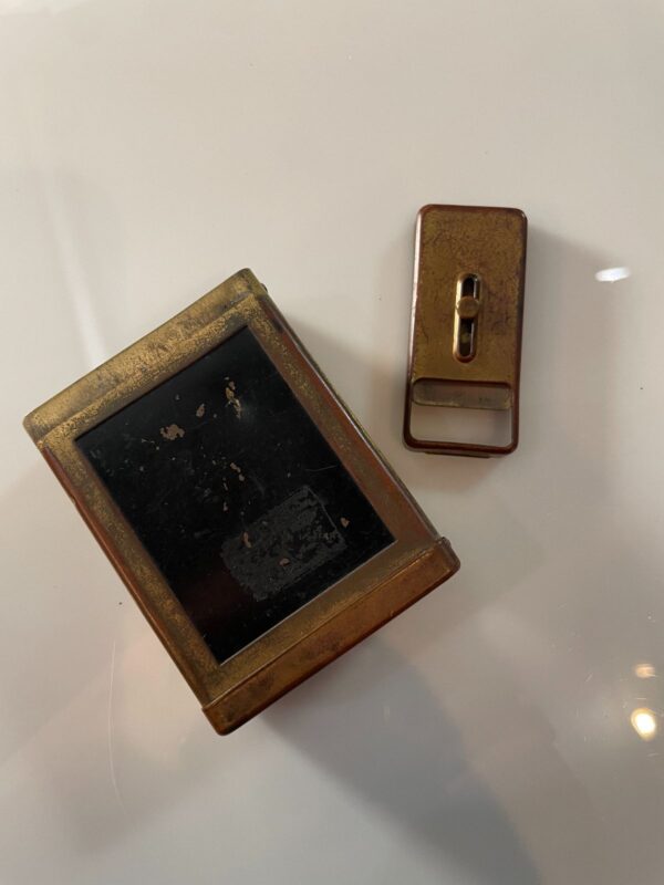as-is* Oxidized Copper Cigarette Dispenser Case
