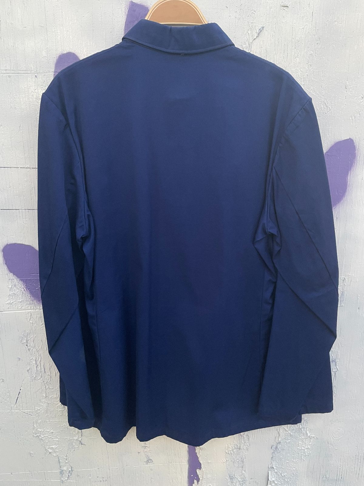 product details: 1990S MADE IN HONG KONG HEAVY CANVAS ZIP UP UTILITY JACKET photo