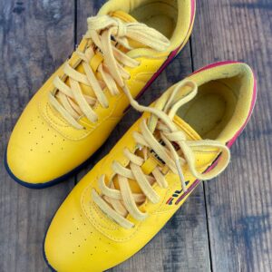 FILA FILA ORIGINAL FITNESS LOW TOP SNEAKERS in YELLOW