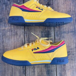 FILA FILA ORIGINAL FITNESS LOW TOP SNEAKERS in YELLOW