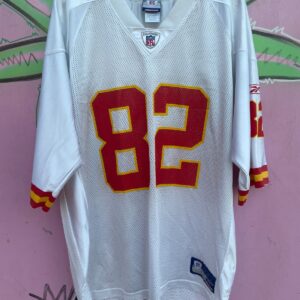 REEBOK NFL KANSAS CITY CHIEFS #82 HALL FOOTBALL JERSEY in WHITE, RED, YELLOW