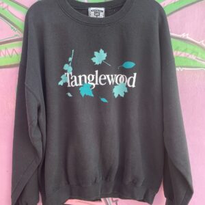 LEE TANGLEWOOD MUSIC FESTIVAL GRAPHIC PULLOVER SWEATSHIRT in BLACK