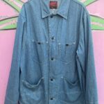 BD DENIM WORKWEAR CHORE JACKET CONTRAST STITCH