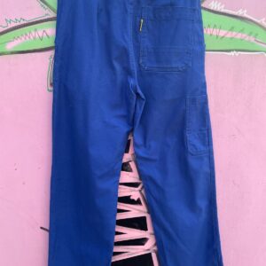 MOLINEL DEEP INDIGO COTTON FRENCH WORKWEAR PANTS in BLUE