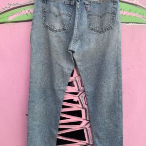 LEVIS AS-IS CLASSIC LEVIS DENIM PANTS MADE IN USA in BLUE