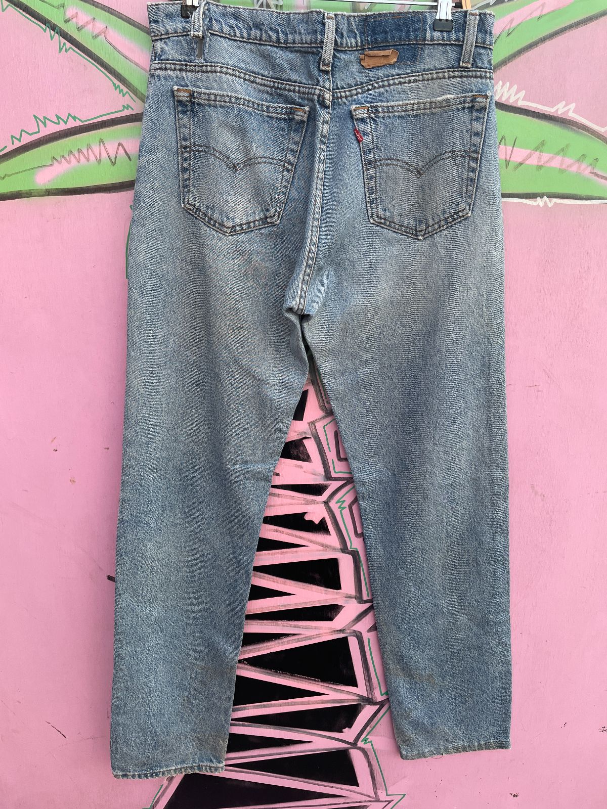 LEVIS AS-IS CLASSIC LEVIS DENIM PANTS MADE IN USA in BLUE