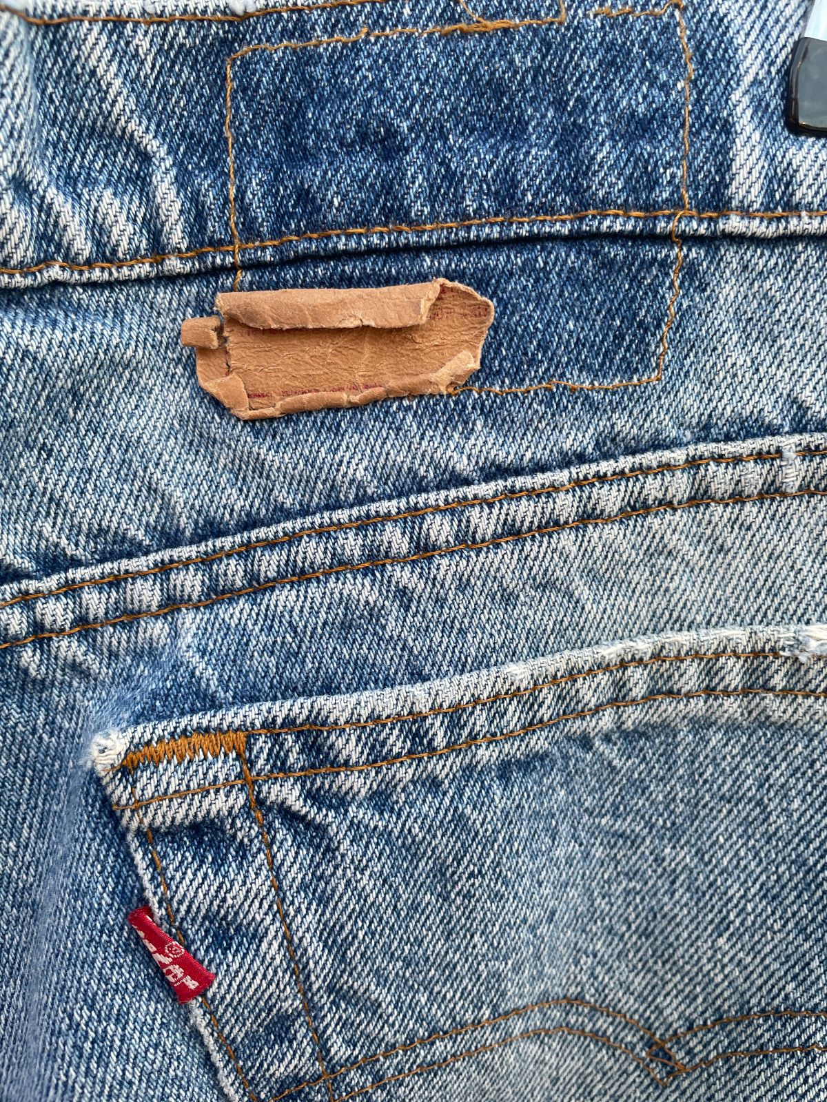 LEVIS AS-IS CLASSIC LEVIS DENIM PANTS MADE IN USA in BLUE