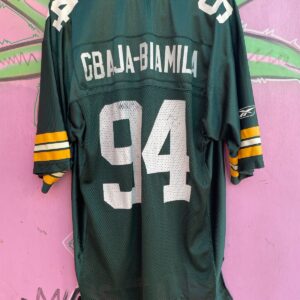 REEBOK NFL GREENBAY PACKERS #94 GBAJA-BIAMILA FOOTBALL JERSEY in GREEN